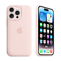 Чехол с защитой камеры Kassel Silicone Camera Protective для iPhone 16 Pro (75) розовый Chalk Pink