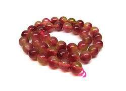 Бусини натуральні з турмаліну нитка 39 см