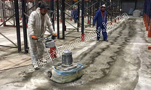 Шліфування, ремонт, зміцнення бетонної підлоги, стяжки