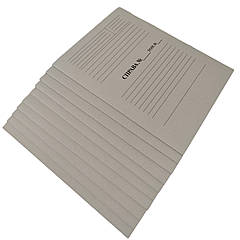 Обкладинка «Справа Том» – папка картонна швидкозшивачна 232*305мм з титульною сторінкою, без зав'язок 25шт.