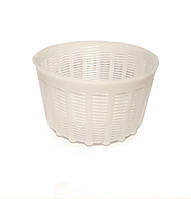 Форма для сиру кругла d-15,5 х 14,5, h-8,5 см 1,2 кг пластикова Консенсус