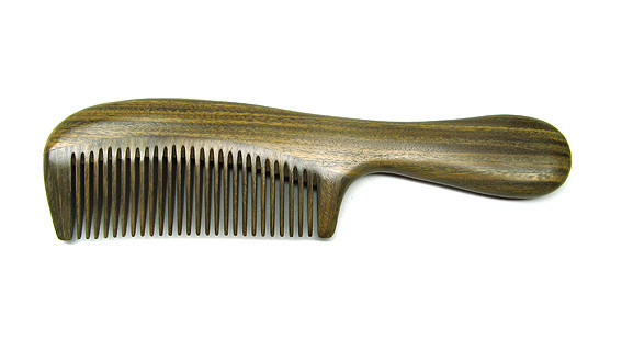 Гребінець сандаловий натуральний для волосся, фото 1