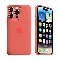 Чехол с защитой камеры Kassel Silicone Camera Protective для iPhone 16 Pro (65) розовый Pink Citrus