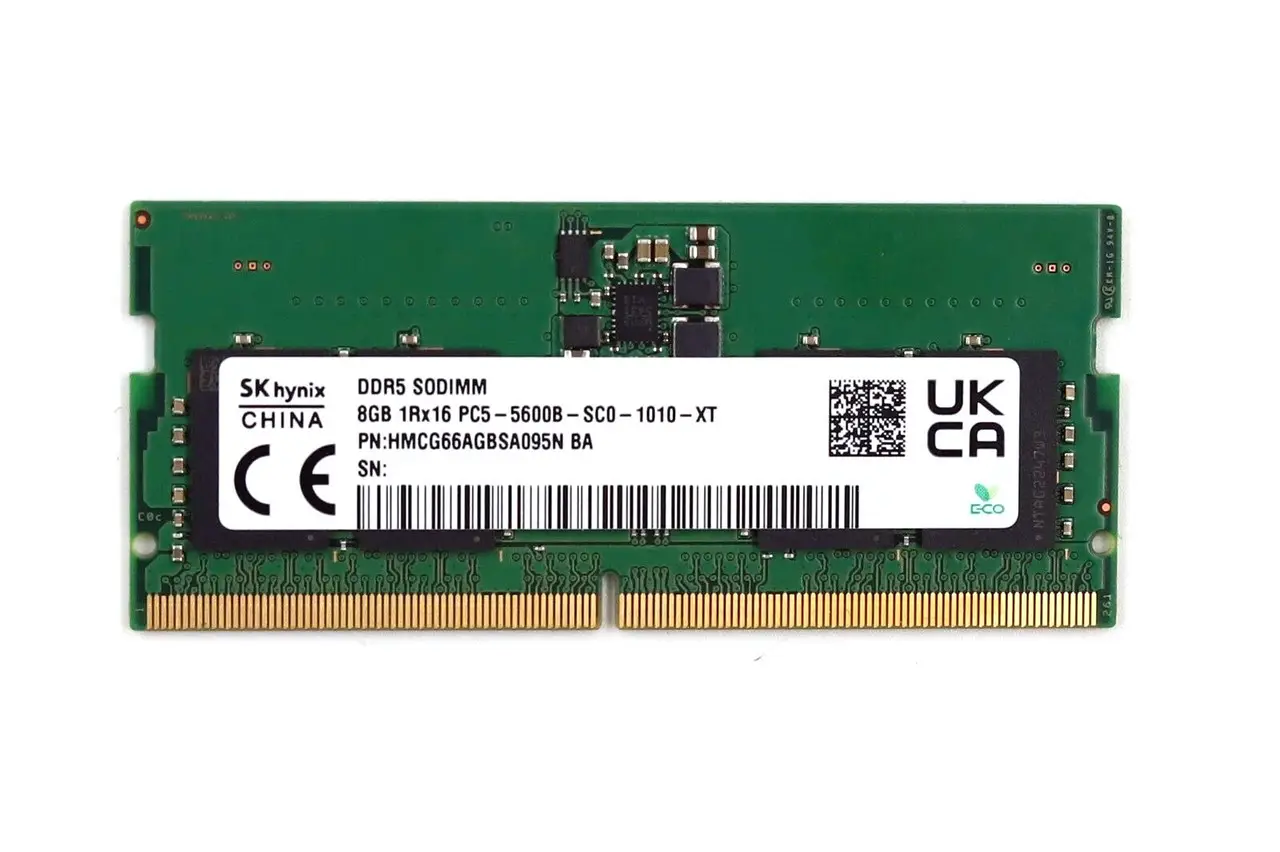 Модуль пам'яті SKhynix DDR5 8GB SK Hynix 5600MHz  (HMCG66AGBSA095N)