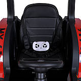 Дитячий електромобіль Трактор на акумуляторі Bambi M 4643 з пультом радіокерування на 3-8 років Червоний, фото 8