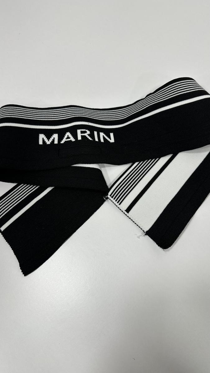 Трикотажний пояс-манжет, 90*7,5см, marin