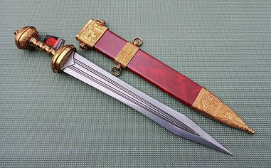 Меч римський Гладіус, меч Юлія Цезаря