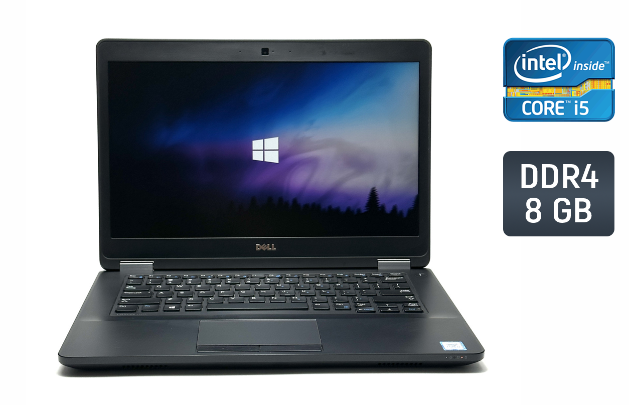 Ноутбук Dell Latitude E5470/ 14" (1366x768)/ Core i5-6300U/ 8 GB RAM/ 256 GB SSD/ HD 520
