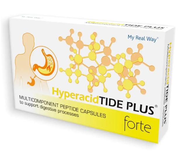 HyperacidTIDE PLUS FORTE (комплекс для запобігання гастриту з підвищеною кислотністю)