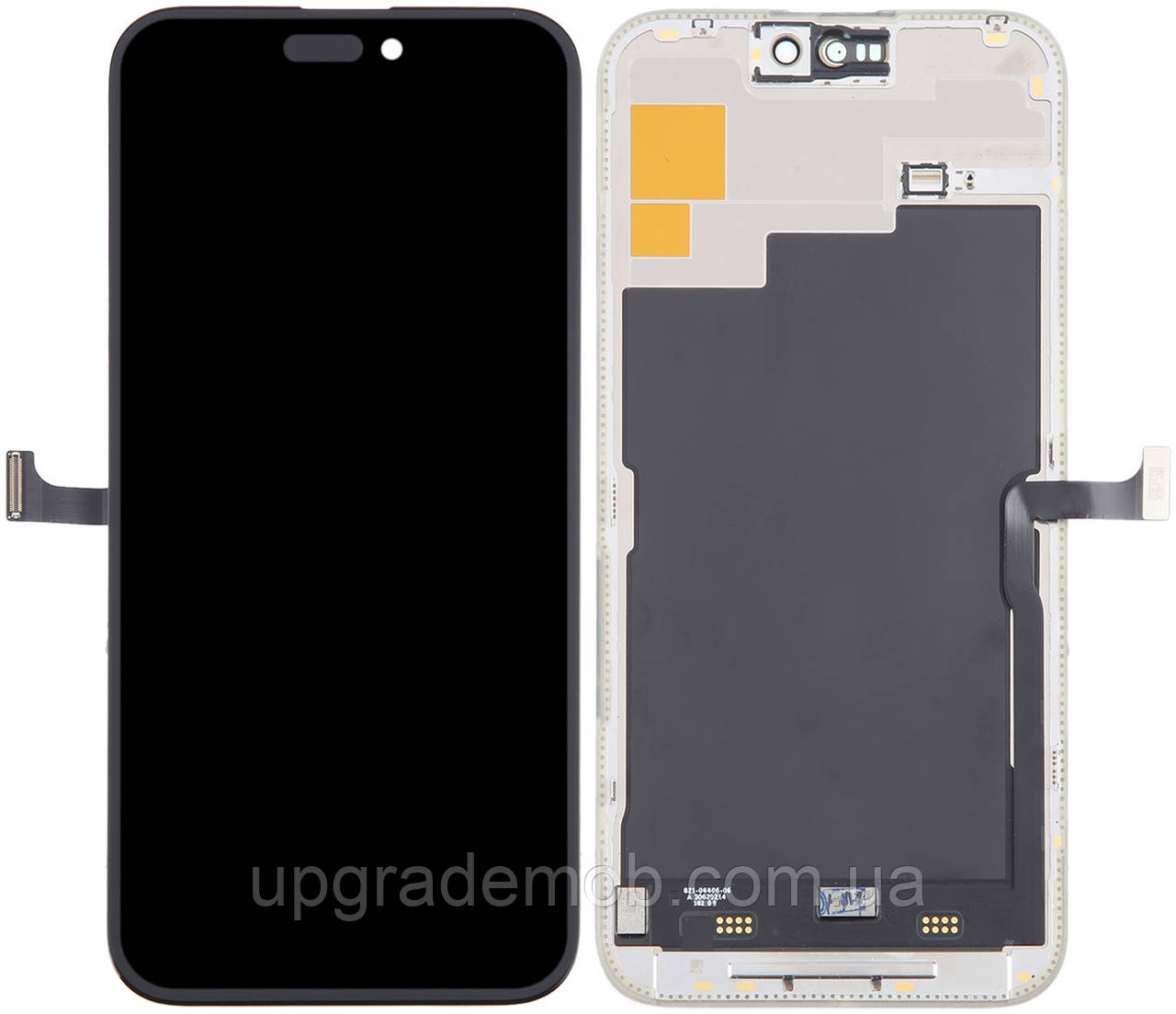 Дисплей-модуль тачскрин iPhone 15 Pro Max чорний OLED OEM чудовий Hard GX, фото 1