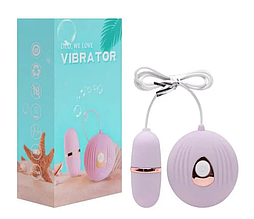 Вібро-яйце з провідним керуванням та 7 режимами вібрації Lilo Violet
