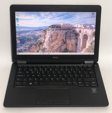 Б/в Нетбук Б-клас Dell Latitude E7250 12.5" 1366x768| Core i3-5010U| 8 GB RAM| 128 GB SSD| HD 5500, фото 1