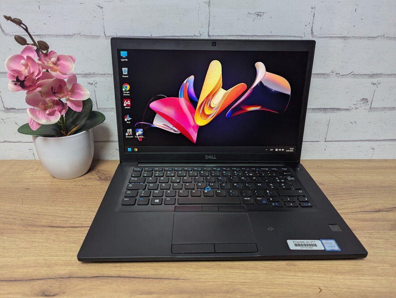 Б/в Ноутбук Б-клас Dell Latitude 7490 14" 1920x1080 Сенсорний| Core i5-8350U| 16 GB RAM| 256 GB SSD| UHD 620