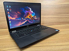 Б/в Ноутбук Dell Latitude E5470 14" 1366x768| Core i5-6300U| 8 GB RAM| 256 GB SSD| HD 520, фото 4