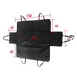 Автомобільний чохол килимок для перевезення собак, фото 3