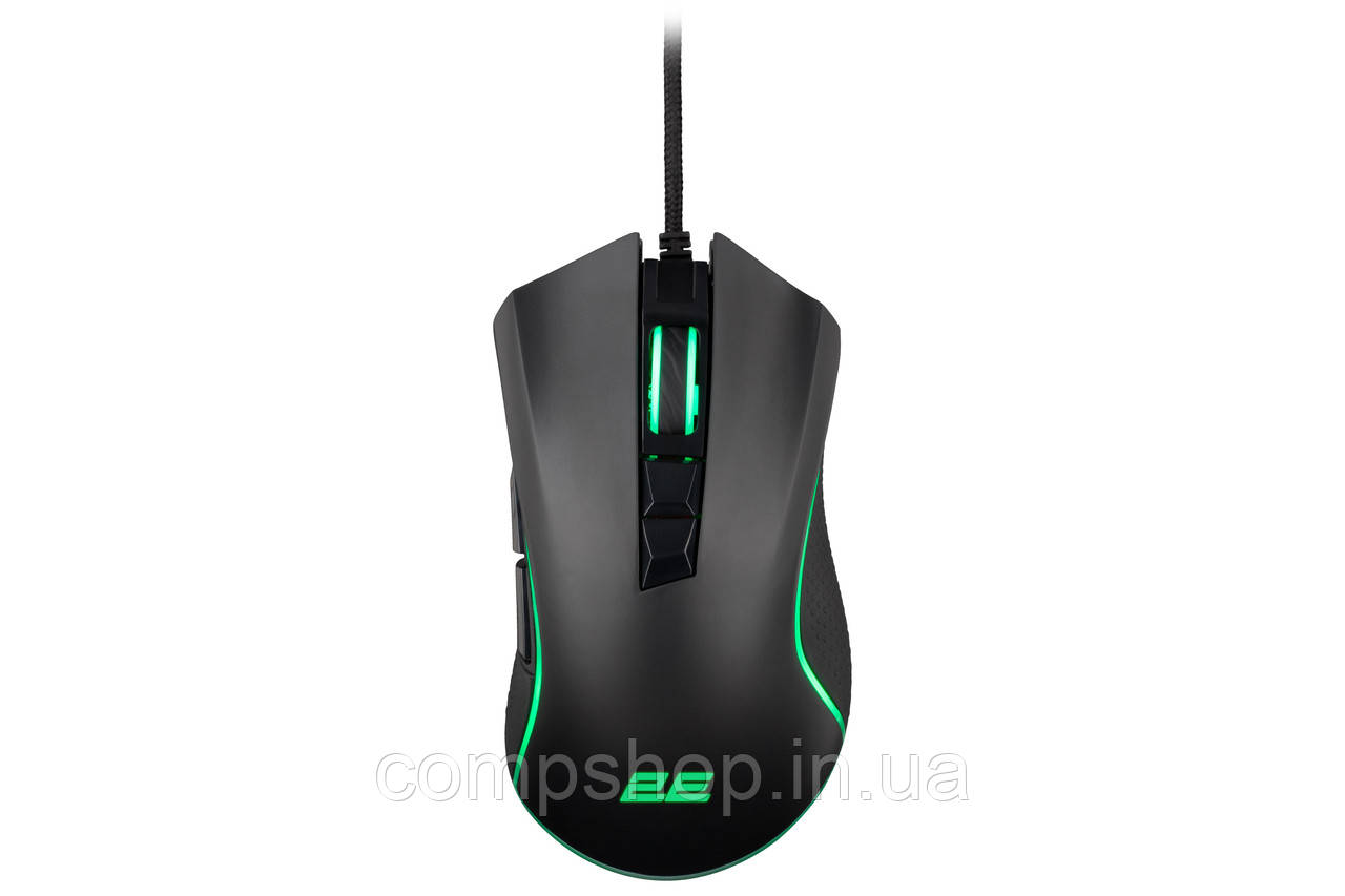 Миша 2E GAMING MG340, RGB, USB, чорний (2E-MG340UB) (код 141035)