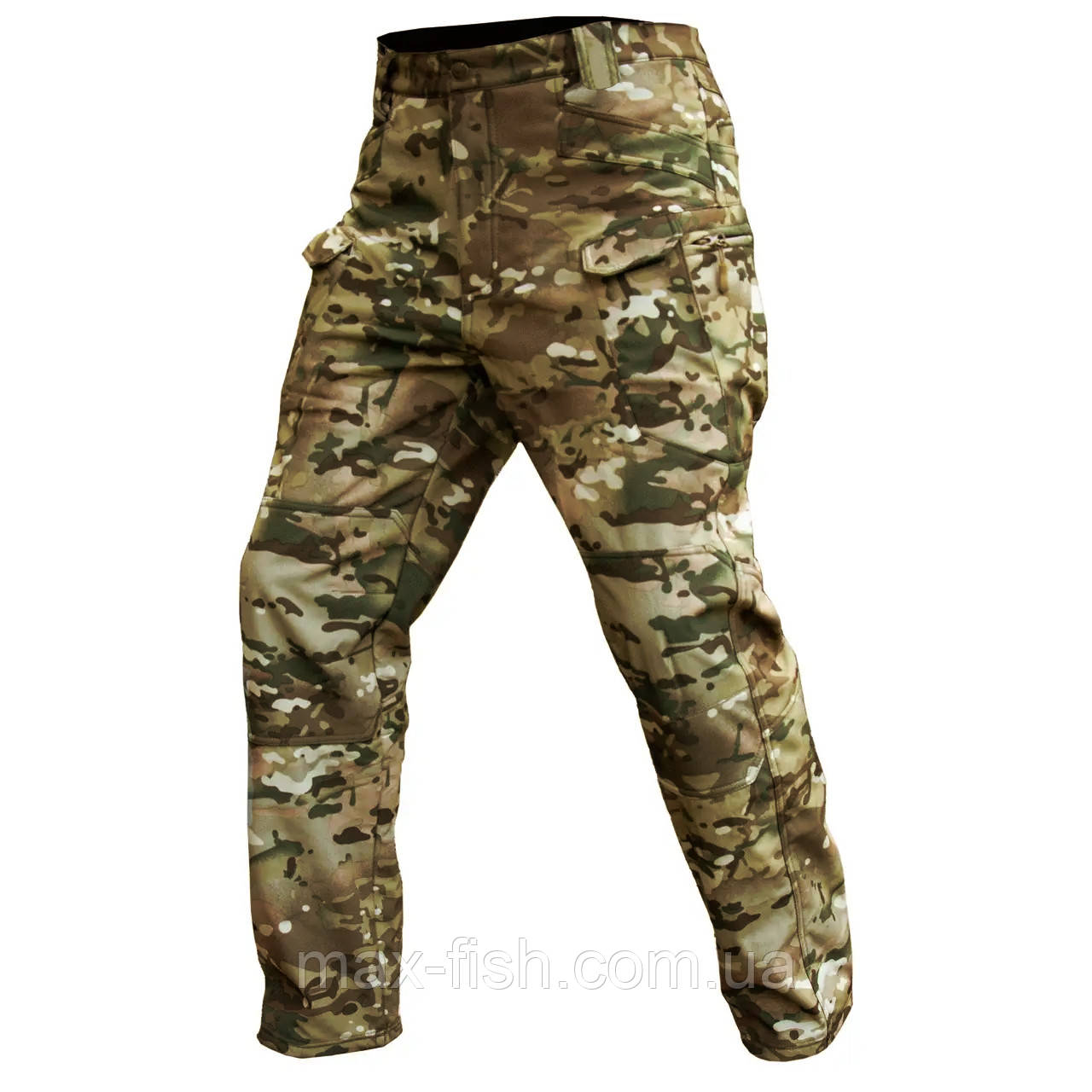 Штани софт шелл Multicam мультикам TACTICAL VANGUARD Soft Shell розмір L