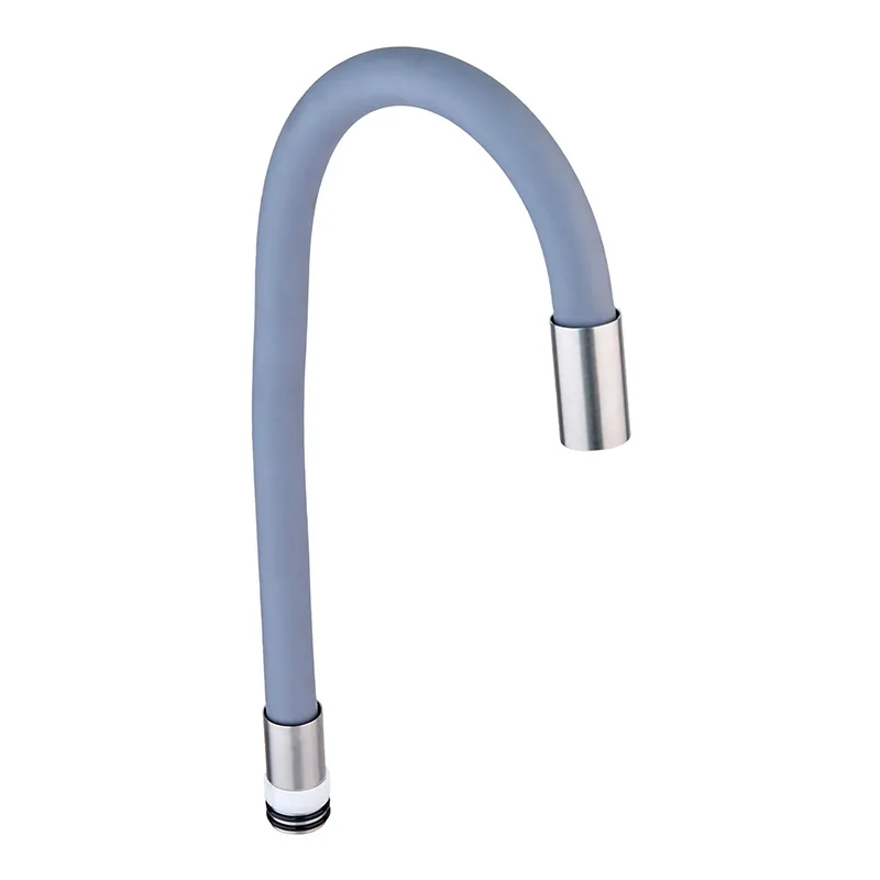 Силіконовий вилив для змішувача Mixxus SPO-06.SUS Refl.Gray (MI6065), фото 1