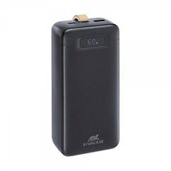 Універсальна мобільна батарея 30000mAh RIVACASE RIVAPOWER VA1083 (Black), PD 65W, з LCD, чорний (код 147205)