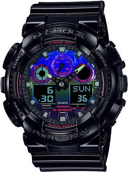 Годинник Casio G-Shock GA-100RGB-1AER