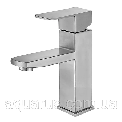 Змішувач для умивальника з нерж. сталі SUS304 Champion KUB-001 (CH0311), фото 1