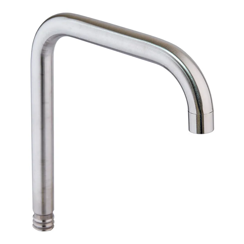 Вилив для змішувача Mixxus SPO-04.SUS з неірж. сталі SUS304 (MI6063), фото 1