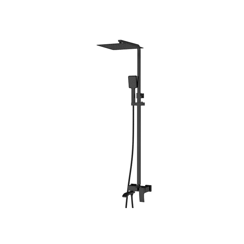 Душова колона зі змішувачем Koer KB-56007-05 (Квіт чорний) (KR3461)
