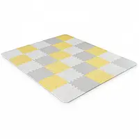 Дитячий килимок-пазл KiderKraft LUNO Yellow