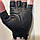 Рукавички для фітнесу PowerPlay 1572 Чорні L, фото 8