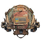 Шолом тактичний Fast TEAM WENDY Helmet NIJ IIIA + Навушники Earmor M31 MOD3 з чебурашкою + ліхтарик + кавер, фото 7