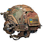 Шолом тактичний Fast TEAM WENDY Helmet NIJ IIIA + Навушники Earmor M31 MOD3 з чебурашкою + ліхтарик + кавер, фото 9