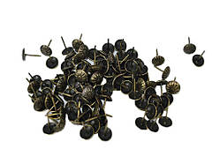 Цвяхи фасов. декоративні зелені 80гр ТМ ПОПОВ