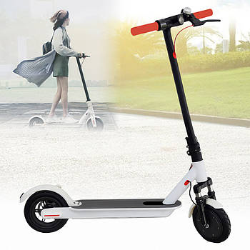 Електросамокат складаний з акумулятором 9.6 Ач і мотором 500 Вт М365 Білий