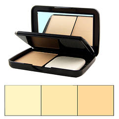 Пудра для Обличчя Потрійна Компактна, Бежеві Відтінки, Тон 03