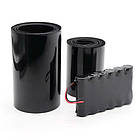 Термозбіжна трубка ПВХ 220x0.15мм, 1м, чорна, фото 2