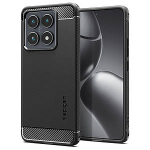 Чохол Spigen Rugged Armor до Xiaomi 14T Pro Matte Black (ACS08858)