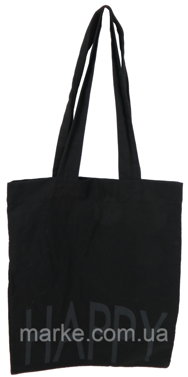 Екосумка шопер для покупок 100% котон C&A чорна (mrk)