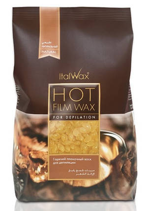 Воск в гранулах Ital Wax Натуральный прозрачный низкотемпературный воск (40-42°С) 500 гр, фото 1