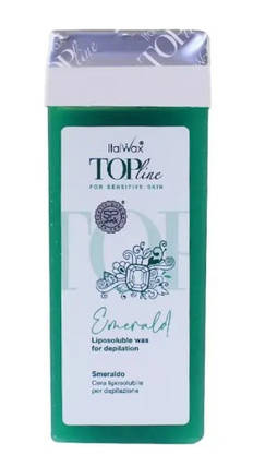 Віск касетний Ital Wax Top line Смарагд 100 мл, фото 1