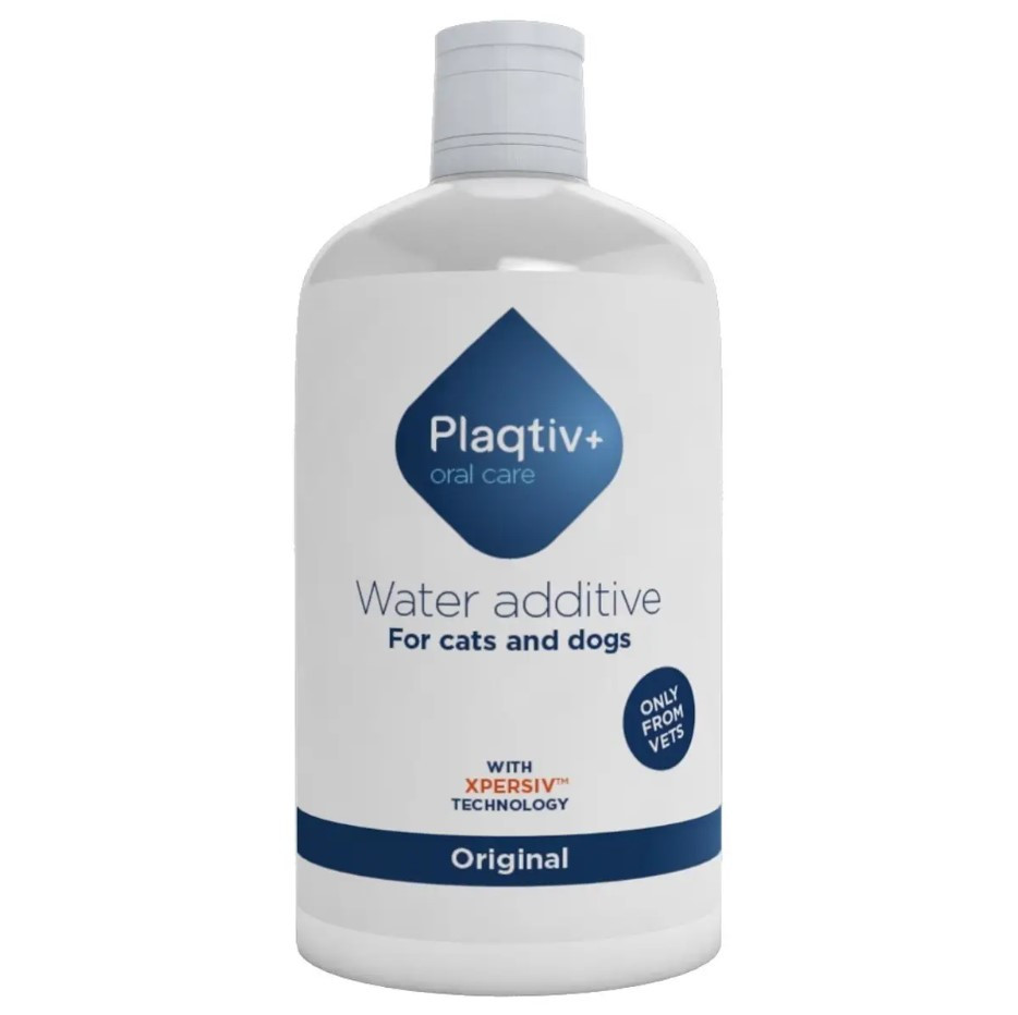 Добавка до води Plaqtiv+ Water Additive для догляду за ротовою порожниною собак та котів, 500 мл