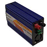 Інвертор синій корпус Lemanso з 12VDC до 230 V AC 500 W 600 VA чистий (правильна) синусоїда LM40102, фото 5