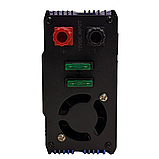 Інвертор синій корпус Lemanso з 12VDC до 230 V AC 500 W 600 VA чистий (правильна) синусоїда LM40102, фото 7