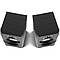 Колонки 2.0 REAL-EL S-217 Black, 2 x 6 Вт, МДФ, керування збоку, фото 3