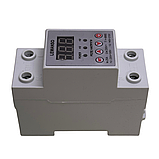 Реле контролю напруги Lemanso LM31502-25A "Щит" для однофазної системи з струмом 25А, фото 5