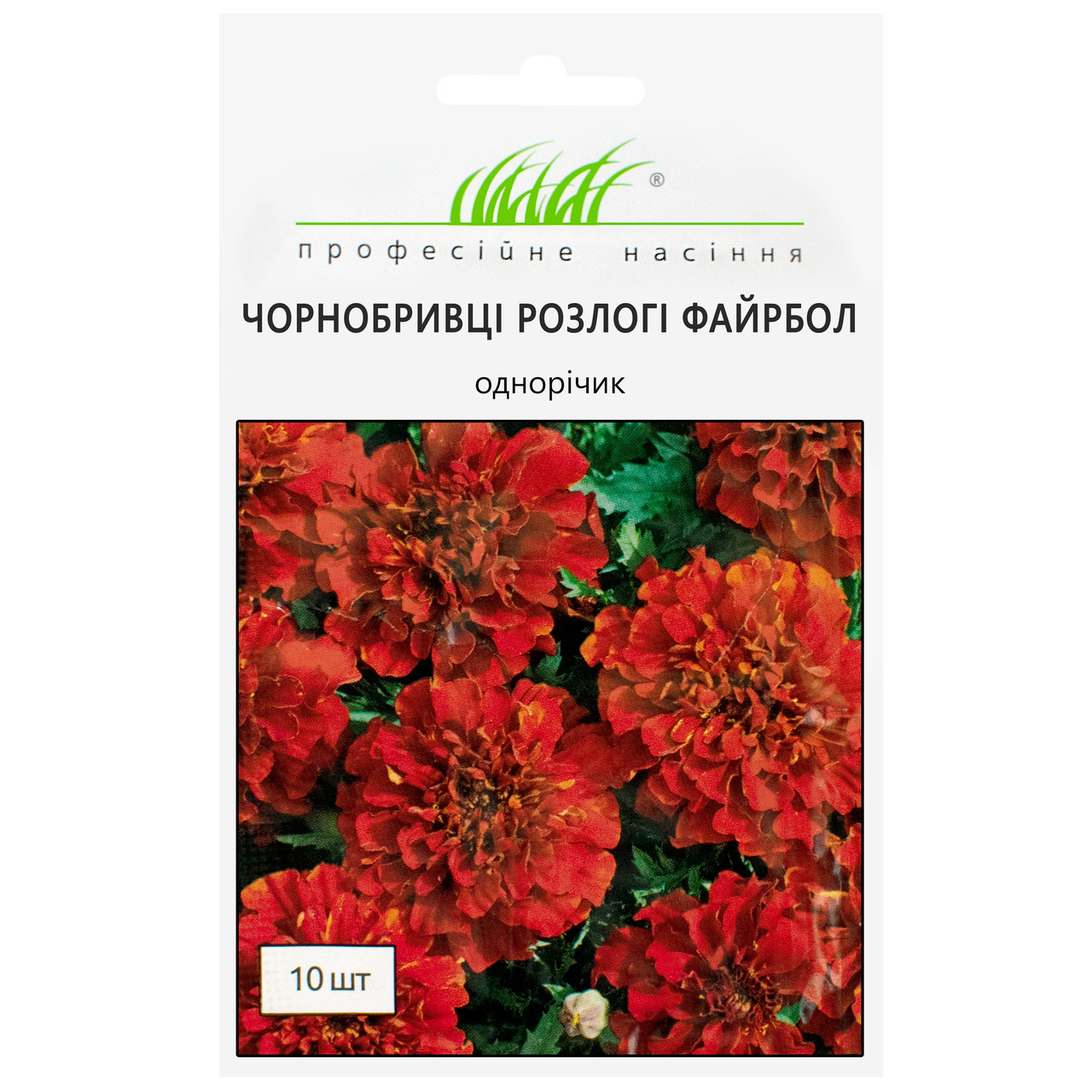 Чорнобривці Файрболл 10 шт Pan American Професійне насіння
