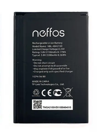 Батарея TP-Link NBL-38A2150 → TP-Link Neffos C7 Lite