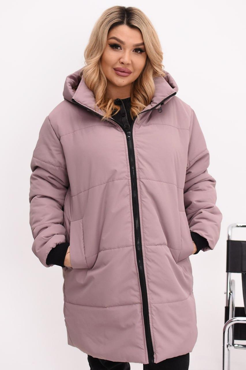 Жіноча куртка евро-зима великого розміру Україна Розміри: 48-50, 52-54, 56-58, 60-62