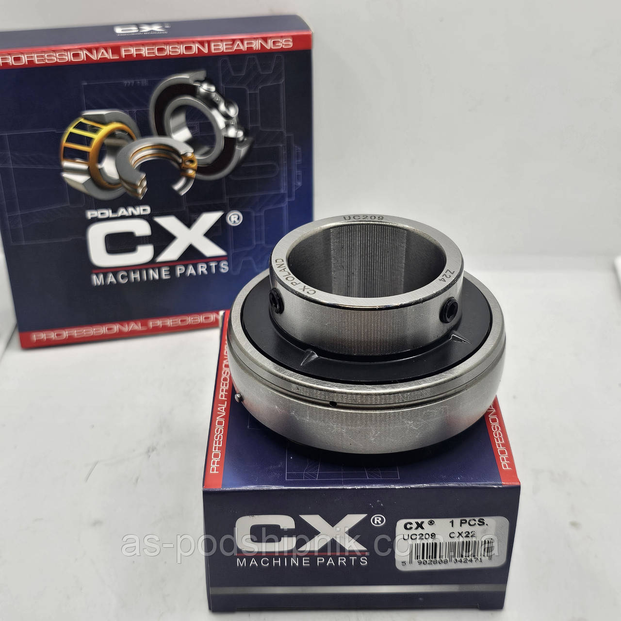 Підшипник UC209 (480209) CX POLAND, фото 1