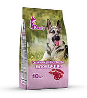 Сухий корм для собак зі смаком говядини Dasty10 кг.