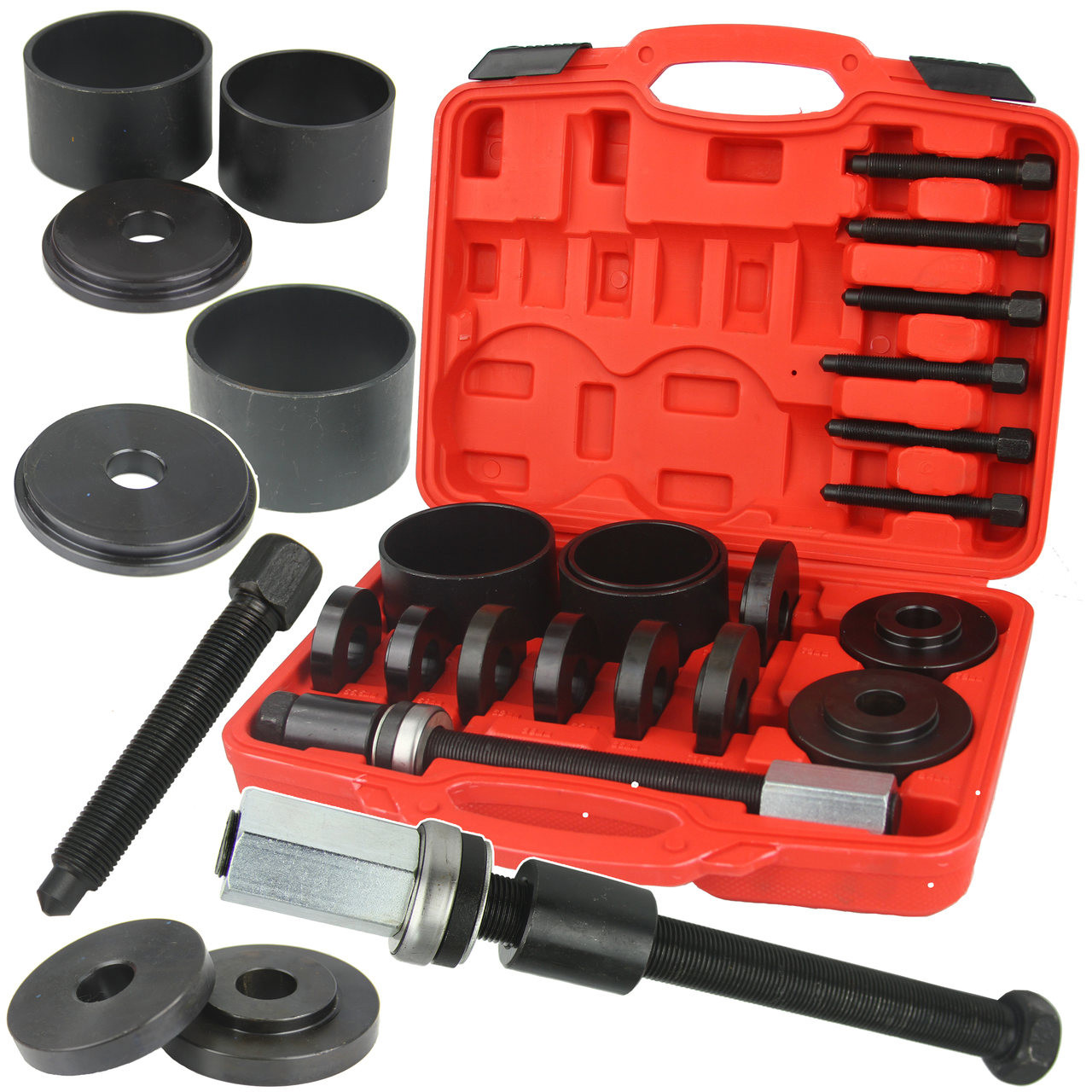 Набір для зняття підшипників ступиці MAR-POL M06000 (9 дисків, 3 втулки, 8,5 кг), фото 1